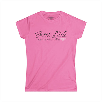 Sweet Little Rock n Roll Machine - WOMEN's Cut Tee